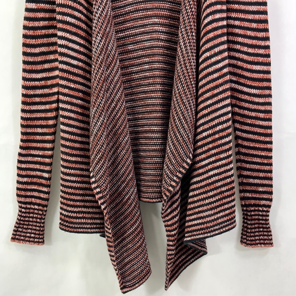 VOLCOM Long Sleeve Sweater Medium Open Front Cardigan Duster Sweater D16 - Picture 3 of 8